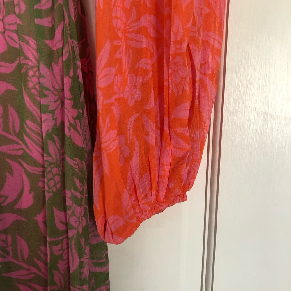 Anthropologie Farm Rio cut out maxi dress - Picture 10 of 11